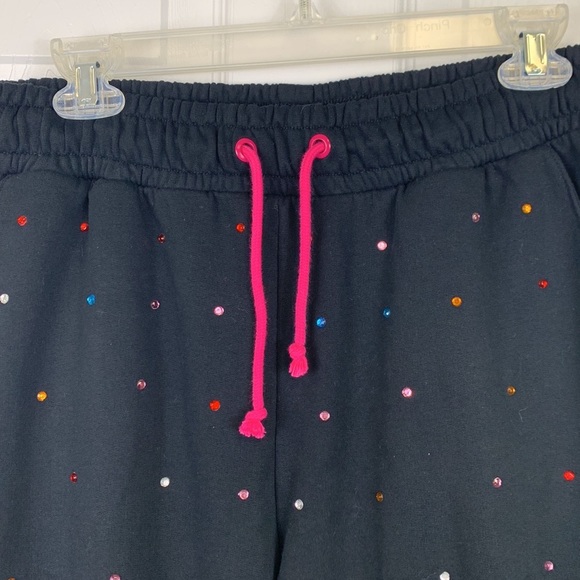 Terez black gems sweatpants sz sm - Picture 8 of 13
